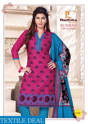 Radhika sunrise vol-53 cotton summer collection